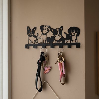 Porte clé mural 